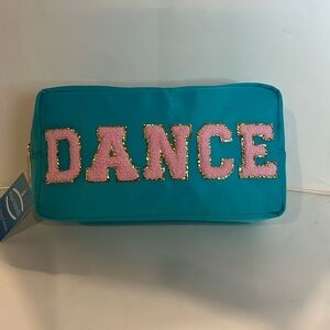 Dance Pink & Blue Cosmetic Bag